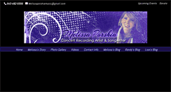 Desktop Screenshot of melissaporshia.com